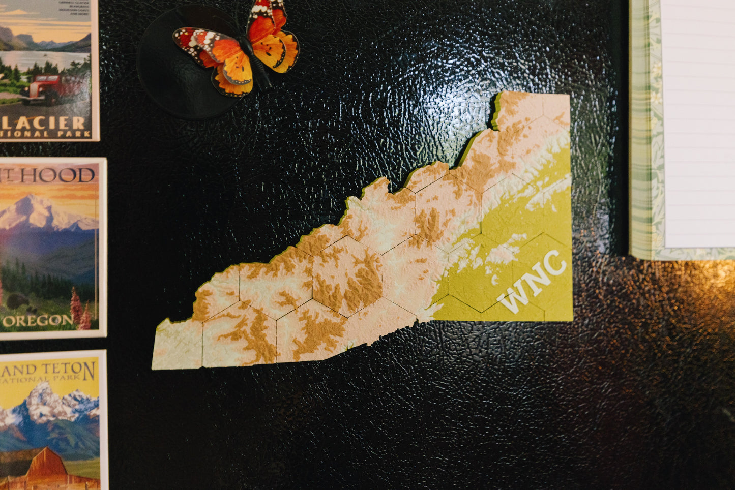 Western North Carolina Magnetic Puzzle Map